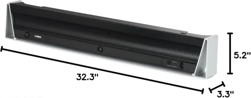 Vista 2 de Yamaha PJP-300VBL Cámara/Micrófono/Altavoz todo en uno para pantalla plana