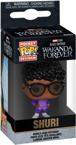 Vista 2 de Funko Pop! Llavero: Black Panther - Wakanda Forever, Shuri