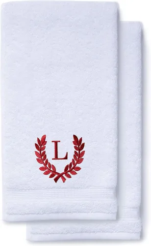 Vista 166 de Toallas de mano decorativas y con monograma para baño, cocina, maquillaje Regalo personalizado para boda-nupcial Toalla turca de lujo