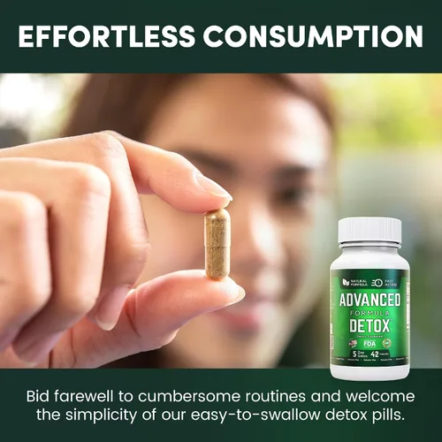 Vista 3 de Starfit - Salutem Vita Advanced Detox Cleanse, desintoxicación natural y limpieza con cardo mariano, regaliz en polvo y más, desintoxicación