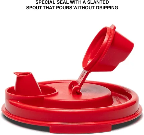Vista 2 de Tupperware Mega Magic Flow - Contenedor de almacenamiento de 1,1 litros (123)