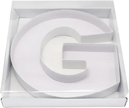 Vista 26 de WENPACK 2025 - Caja de regalo de cartón con forma de tapa transparente (negro, tapa graduada)