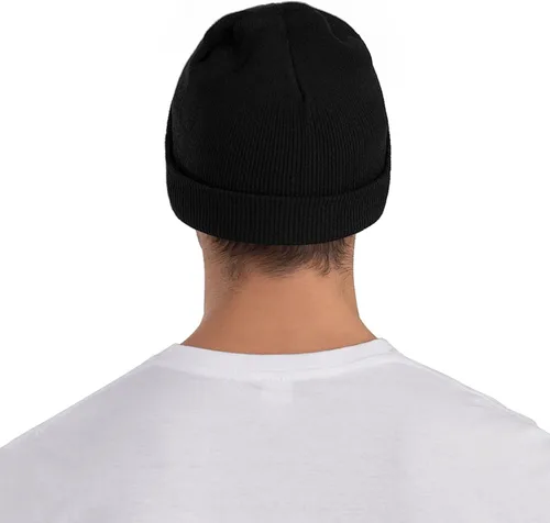 Vista 8 de Anime Baki The Grappler Beanie Hats for Men Women Winter Fashion Soft Warm Novelty Knit Cuffed Hat Hip-Hop Cap Black