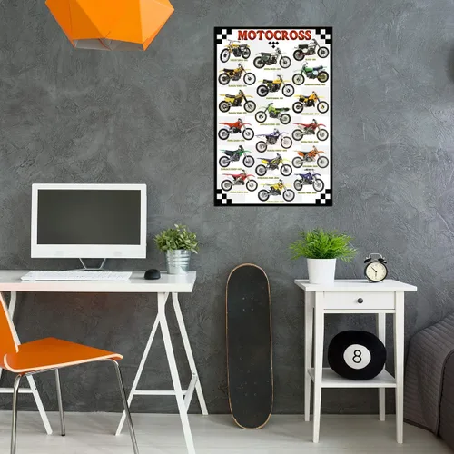 Vista 3 de Póster de motocross de 36 x 24 pulgadas por EuroGraphics 2450-1020