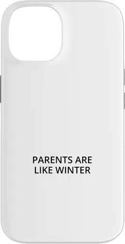 Vista 4 de iPhone 16 Parents are like winter Case