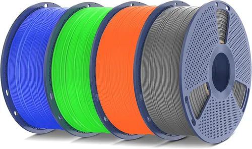 Vista 16 de SUNLU Filamento de TPU de 0.07 in, (22 lbs, 10 paquetes, 95a TPU)