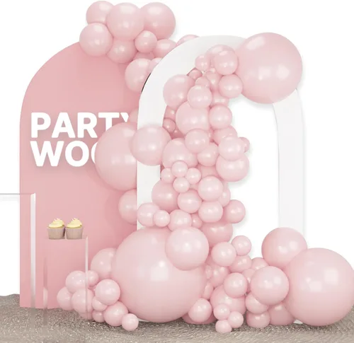 Vista 85 de PartyWoo - Globos de color albaricoque retro, 120 unidades de 5 pulgadas, de látex, para arco de globos, decoración de fiesta y de cumpleaños