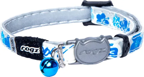 Vista 3 de Rogz Glowcat - Collar para gato con hebilla de seguridad, gatito, talla XS, color negro