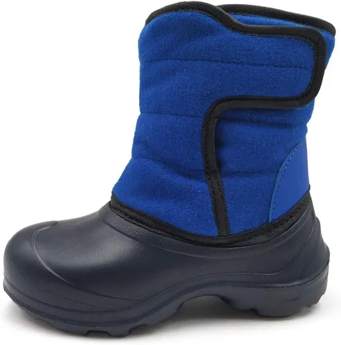 Vista 3 de Amoji Boy. Botas de invierno para exteriores, para niñas y niños, zapatos para nieve, zapatos impermeables para niños pequeñosniños grandes.