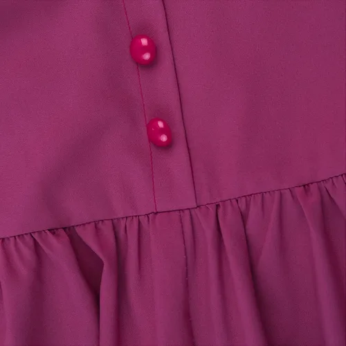 Vista 5 de Vestidos de la época de la Regencia para mujer, con satén, manga abombada fruncida, vestido de cintura imperio, vestido de satén