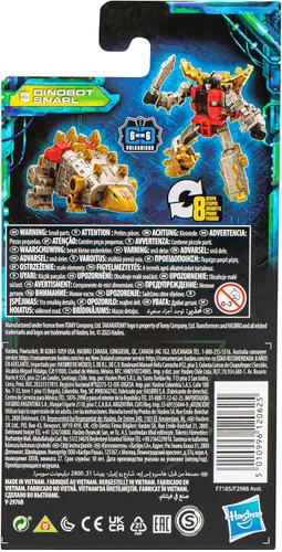 Vista 3 de Transformers Toys Legacy Evolution Core Class Dinobot Snarl Toy - Figura de acción de 3.5 pulgadas para niños y niñas a partir de 8 años
