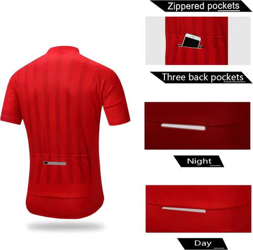 Vista 6 de Coconut Ropamo CR - Conjunto de camiseta de ciclismo para hombre de manga corta Jersye kits de ciclismo pantalones cortos con acolchado 3D