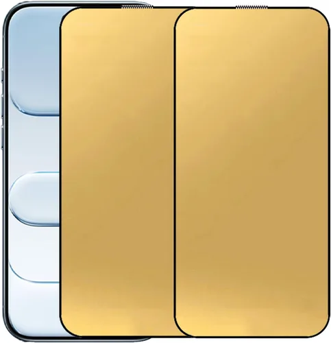 Vista 11 de Película protectora de pantalla de espejo de vidrio templado antiazul para iPhone 14 Pro Max, 6.7 pulgadas, dureza 9H, antiarañazos, cubierta