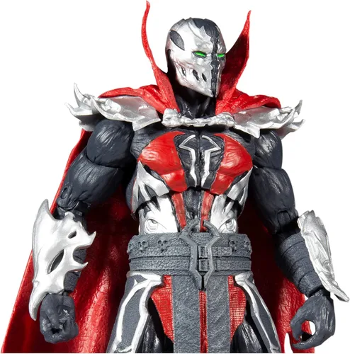 Vista 2 de McFarlane Toys Mortal Kombat Malefik Spawn Figura de acción de 7 pulgadas con accesorios