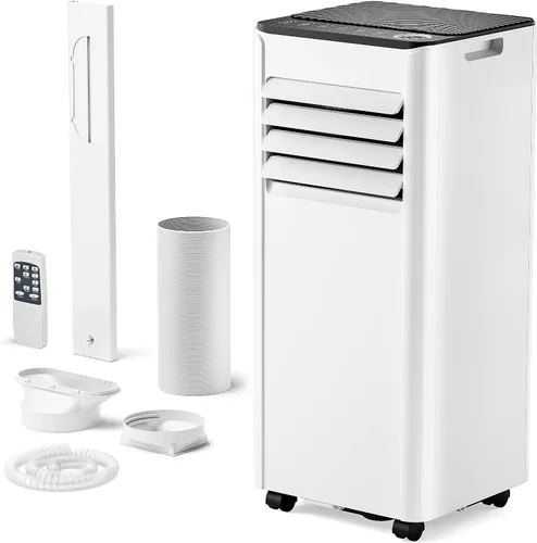 Vista 11 de EUHOMY Aire acondicionado portátil de 14,000 BTU, unidad de CA de 750 pies
