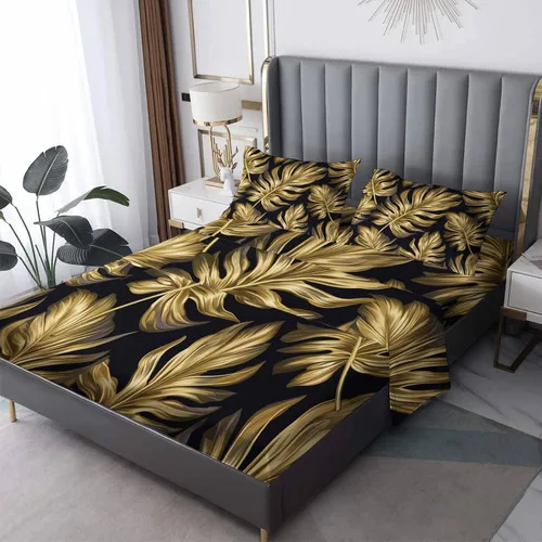Vista 14 de Juego de sábanas tamaño Queen – Sábanas aztecas, sábanas y fundas de almohada de nativos americanos, microfibra suave, bolsillo profundo y sin