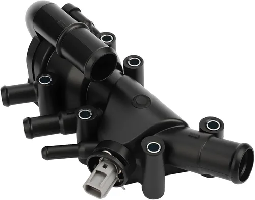 Vista 13 de Ensamble de carcasa de termostato IRONTEK con sensor 2L2Z8592AA para Ford Explorer 2002-2010, Explorer Sport Trac 2007-2010, para Mercury