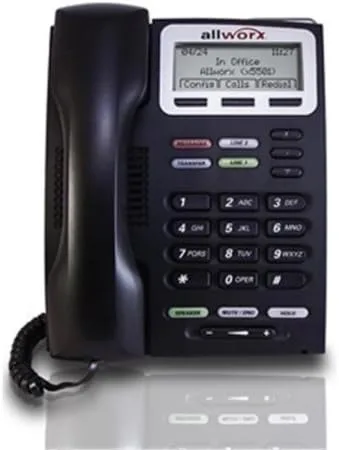 Vista 4 de Allworx Teléfono IP 9202E (reacondicionado certificado)