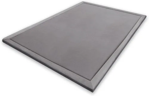 Vista 2 de MICRODRY Alfombra de espuma viscoelástica para sala de estar, alfombra de microfibra con almohadilla integrada, resistente a la decoloración y a
