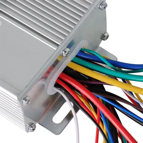 Vista 5 de Silscvtt Controlador de onda cuadrada de velocidad de motor sin escobillas 24-36V 500W Scooter Controlador DC Reemplazo para E-Bike Scooter Motor