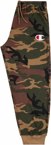 Vista 2 de Champion, Big and Tall - Pantalón de tejido gofre (waffle) y térmico para hombre alto y grande, con logotipo, Ropa de descanso, Ropa de deportes