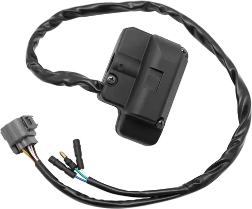 Vista 4 de Interruptor de control de manillar compatible con Honda Recon 250 ES TRX250-TE Interruptor de botón de arranque y parada de faros delanteros