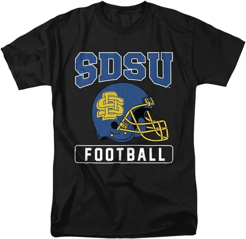 Vista 7 de Diseño oficial de casco de fútbol colegial, ropa unisex para adultos, colección de camisetas para hombres y mujeres
