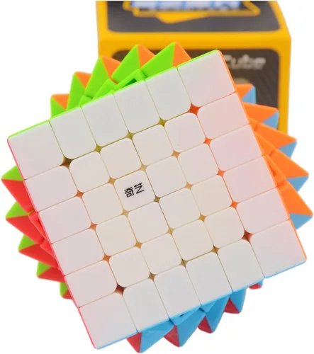 Vista 2 de Bukefuno QY 10x10 Cubo Puzzle Velocidad Magic Stickerless QY 10x10x10 Cubo 84MM