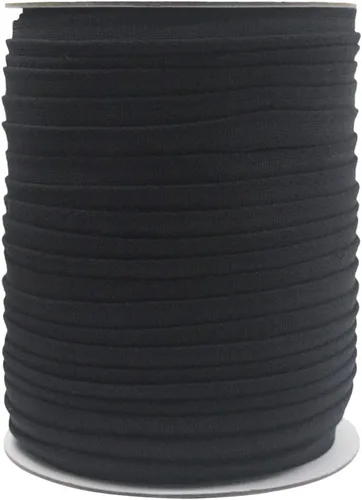 Vista 46 de Bristlegrass Picot Loop - Banda elástica para coser de 1/2 pulgada, 0.512 in, corona de carrete con volantes, cinta elástica para atar el cabello