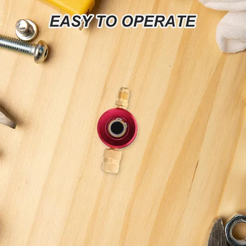 Vista 4 de Adjustable Nitrogen Regulator Nitrogen Regulating Valve with Cylinder Adapter Designed for Refrigeration Purge and Testing