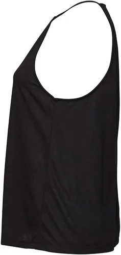 Vista 3 de Bella Canvas Camiseta sin mangas con cuello alto y vuelo para mujer