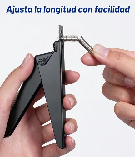 Vista 4 de AIRSEE Cortaúñas profesionales de acero inoxidable con ajustadores magnéticos para uñas acrílicas, postizas y de gel artificial, recortador de uñas
