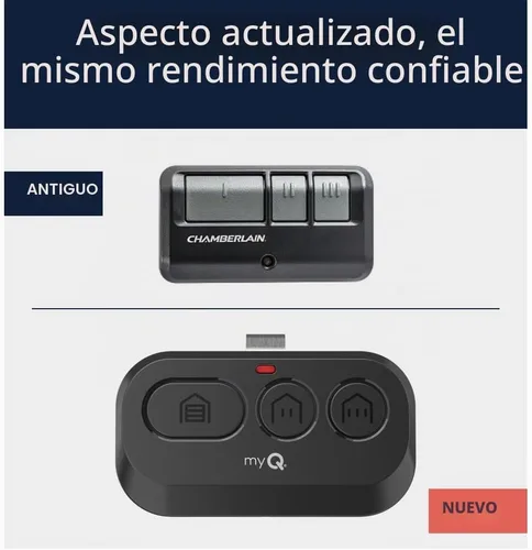 Vista 3 de Chamberlain myQ - Control remoto de puerta de garaje con visera de 3 botones