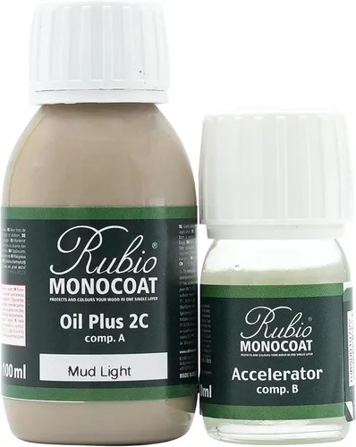Vista 63 de Rubio Monocoat Tinte y acabado para madera de 650 pies cuadrados - Niebla 5% Oil Plus 2C Aceite de linaza ecológico de secado rápido
