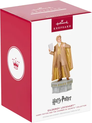 Vista 7 de Hallmark Keepsake Adorno navideño de Harry Potter (Gilderoy Lockhart)