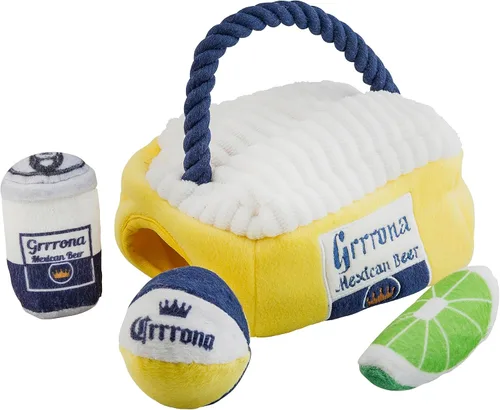 Vista 11 de Haute Diggity Dog Muttini Collection - Juguetes chillones únicos de felpa para perros. Funny Interactive Stuffed Squeaky Toys for Small to Large