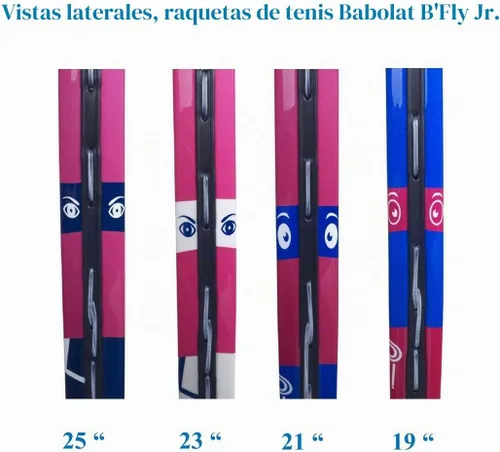 Vista 4 de Babolat Raqueta de tenis B'Fly Jr incluida con una mochila de tenis