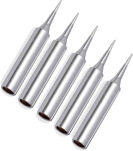 Vista 12 de Puntas para soldador, reemplazo de punta de soldadura 900M, kit de reemplazo de punta de soldadura para Hakko, estación de soldadura Radio Shack