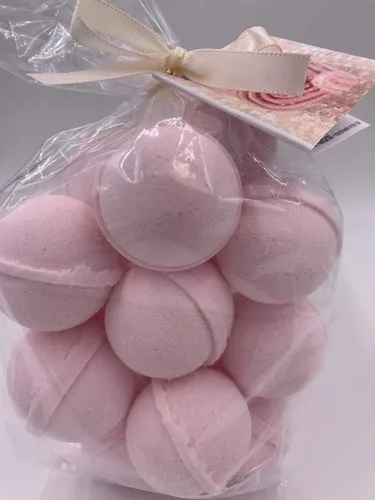 Vista 6 de 14 bombas para baño Spa Girl Fizzies con manteca de karité, ultra Hidratante (12 onzas), ideal para piel seca, todos los tipos de piel, envuelto a