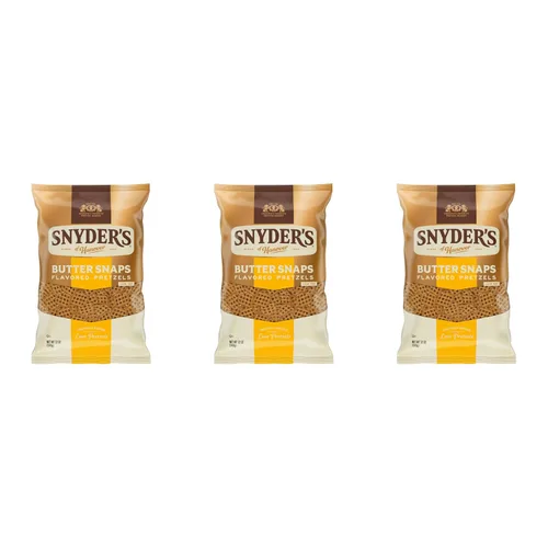 Vista 11 de Snyder's of Hanover Pretzels Butter Snaps de mantequilla, bolsa de 12 onzas
