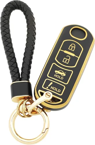 Vista 23 de Funda para Llavero de Coche Llavero Funda de Llave de TPU Suave Carcasa de Protección Portallaves Accesorios