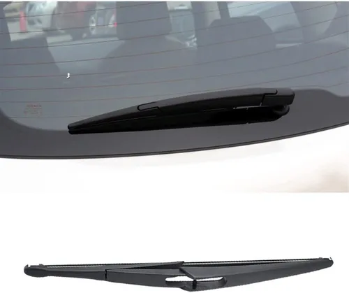 Vista 4 de Juego de 3 limpiaparabrisas delantero y trasero compatible con Nissan Qashqai J11 2013-2020 parabrisas ventana de 26 pulgadas + 17 pulgadas + 12