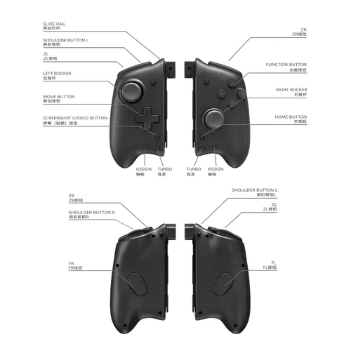 Vista 7 de COIORVIS Switch Controllers Joy Pad Controller for SwitchSwitch OLED,Wireless Switch Controller with Motion ControlTurbo nintendo_switch