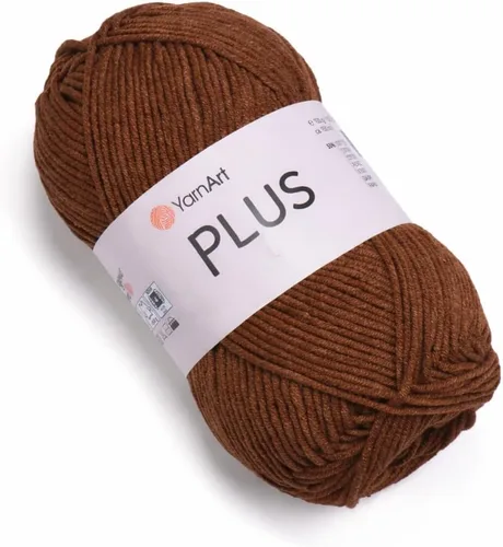 Vista 19 de YarnArt Jeans Plus - Hilo de mezcla de algodón suave, 100g (3.5 onzas), 160m (174 yardas), 55% algodón, 45% acrílico, grosor medio #4, ideal