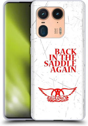 Vista 121 de Head Case Designs Officially Licensed Aerosmith Back in The Saddle Again Classics Gel Case [Military Grade Protection] Compatible with Moto E7