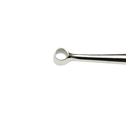 Vista 3 de ORL Dermatología Fox Dermal Curetas 4 MM Instrumentos quirúrgicos MedicaI 5.5