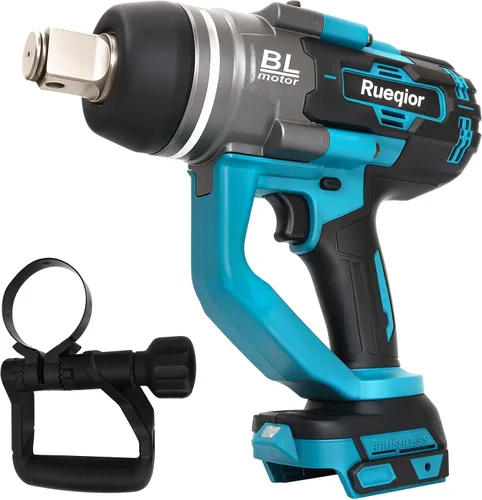Vista 15 de Cordless Impact Wrench 1/2" Compatible with Makita 18V Battery, Impact Wrench 1000FT-LBS(1360N.m) High Torque Brushless Electric Impact Power Impact