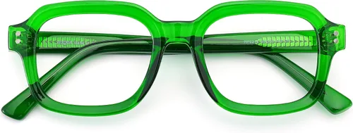 Vista 62 de Blue Light Blocking Glasses for Women Men Metal Round Frame Gris (Smoke Grey)