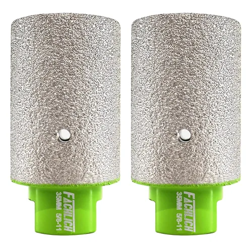 Vista 19 de Broca de fresado de biselado de diamante - Broca de cono de azulejos Biselado 4/5" vástago hexagonal 20MM Granito Agujeros de ampliación de mármol