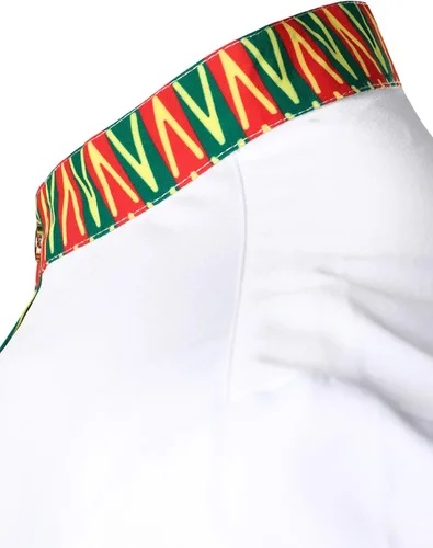 Vista 5 de LucMatton Camisa de vestir con botones y estampado africano para hombre manga larga cuello mandarín dashiki